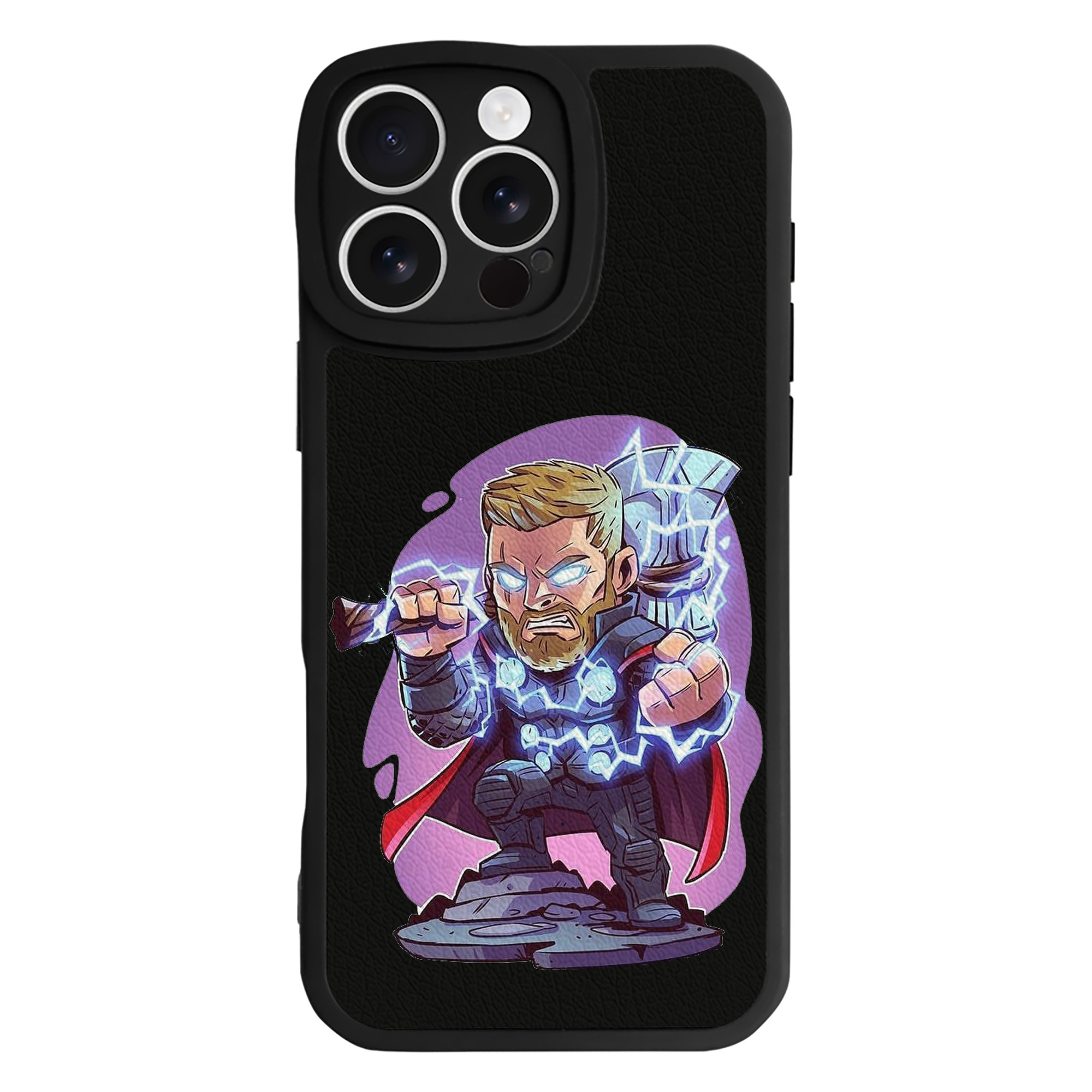 （画像用） アベンジャーズ The Avengers 【iPhone 16シリーズ対応】シリコンスマホケース（レザー調） 材質：シリコン